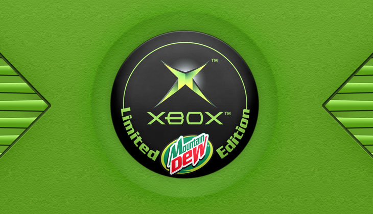 Xbox Mountain Dew Limited Edition